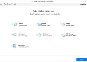 Stellar Data Recovery for Android screenshot