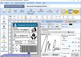 Barcode Label Maker Software screenshot