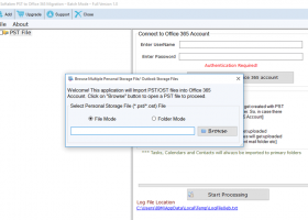 Softaken PST to Office 365 Migration screenshot