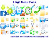 Large Menu Icons screenshot