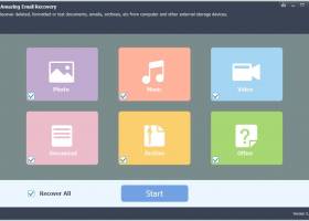 Amazing Email Recovery Wizard screenshot
