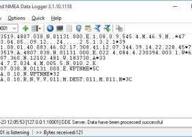 Advanced NMEA Data Logger screenshot