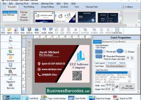 Compatible Business Card Creator screenshot