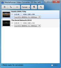 MediaHuman Video Converter screenshot