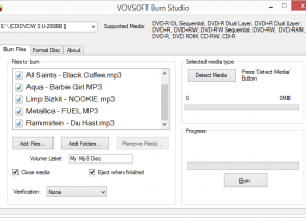 Burn Studio screenshot