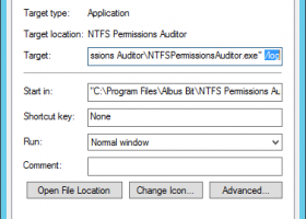 NTFS Permissions Auditor screenshot