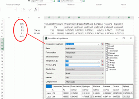 CAPE-OPEN Thermo Import for Excel screenshot