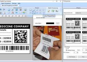 Pharmaceutical Label & Barcode Maker screenshot