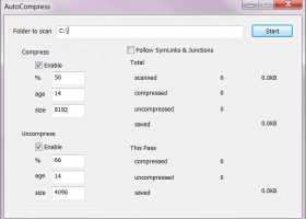 AutoCompress screenshot
