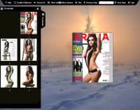 Flash flip book theme of Webshots screenshot