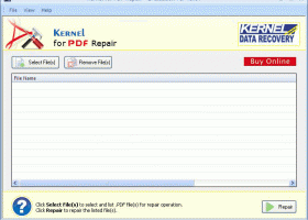 Kernel For PDF Repair Tool screenshot