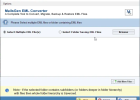 MailsGen EML Converter screenshot