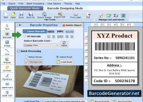 Barcode Generator Software for Industry screenshot