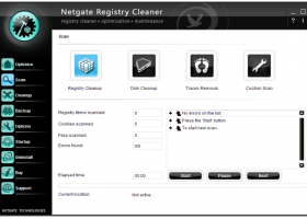 NETGATE Registry Cleaner screenshot