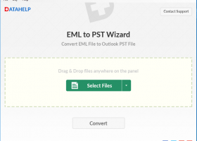 DataHelp EML to PST Conversion Tool screenshot