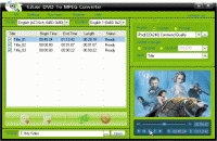 EZuse DVD To MPEG Converter screenshot