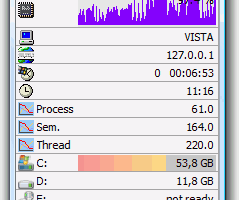 EF System Monitor screenshot