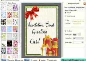 Greeting Card Maker Application screenshot