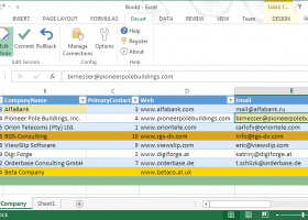 Excel Add-in for PostgreSQL screenshot