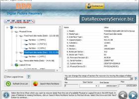 Digital Pictures Recovery Software screenshot