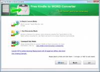 Necosoft Free Kindle to Word Converter screenshot