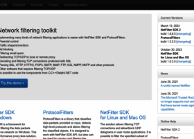 NetFilter SDK screenshot