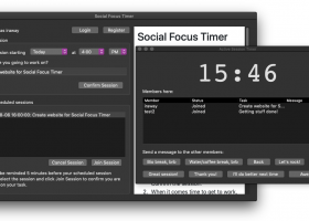 Social Focus Timer screenshot