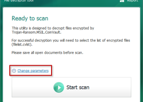 Kaspersky CoinVaultDecryptor screenshot