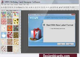 Design Birthday Cards Software screenshot