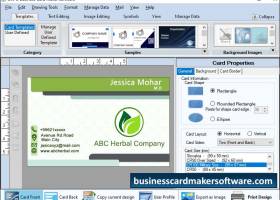Business Card Maker screenshot