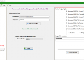 GainTools Cloud Backup Tool screenshot