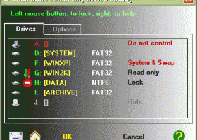 Hide & Protect any Drives screenshot