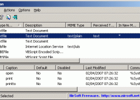 FileTypesMan screenshot