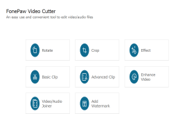 FonePaw Video Cutter screenshot