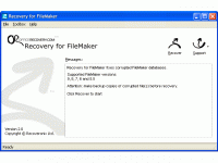 Recovery for FileMaker screenshot