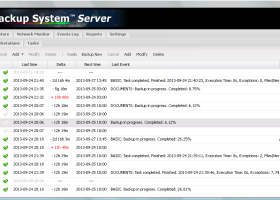 Ferro Backup System screenshot