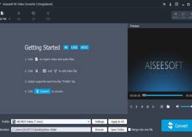 Aiseesoft HD Video Converter screenshot