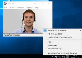 Webcam for Remote Desktop screenshot