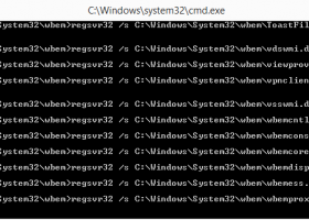 WMI Rebuilder for Windows screenshot