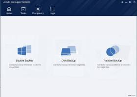 AOMEI Backupper Network screenshot