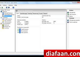 Diafaan SMS Server - basic edition screenshot