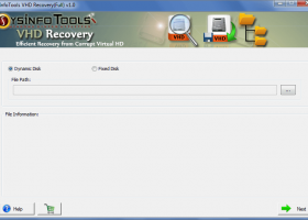 VHD Recovery screenshot