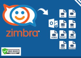 KDETools Zimbra to Outlook Converter screenshot