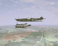 3D Flying Messerschmitt Bf109 screenshot