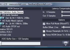 ASIO4ALL screenshot
