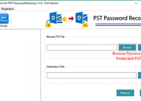 A2Z Migrations for PST Password Recovery screenshot