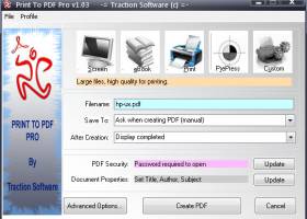 Print To PDF Pro screenshot