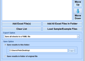 Excel To YAML Converter Software screenshot