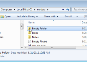 Delete Empty Folders screenshot