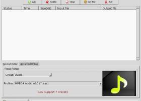 MP3 to AAC Converter screenshot